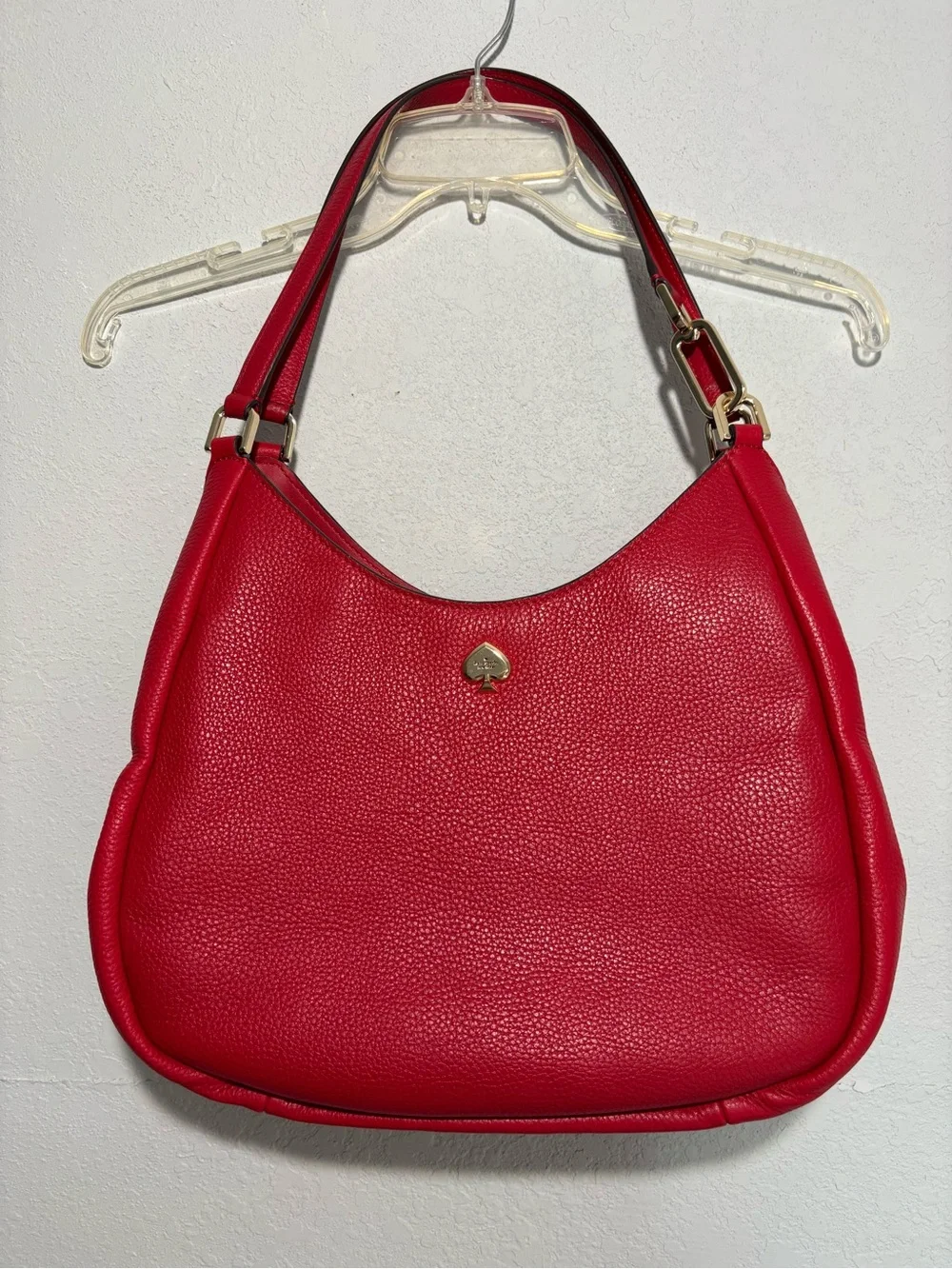 Kate Spade Large Kayla Triple Compartment Shoulder Bag in Cherry NWOT
